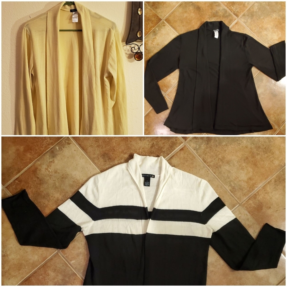 3 Women's Cardigan Bundle